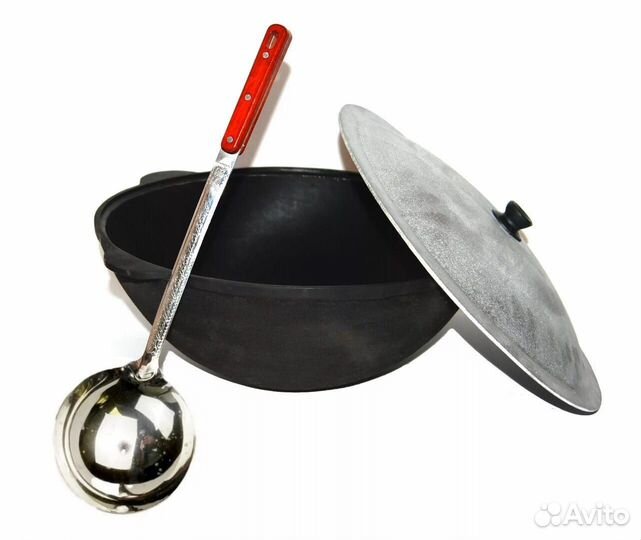 Чугунный казан 10 литров