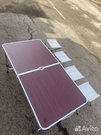 Стол раскладной + 4 стула