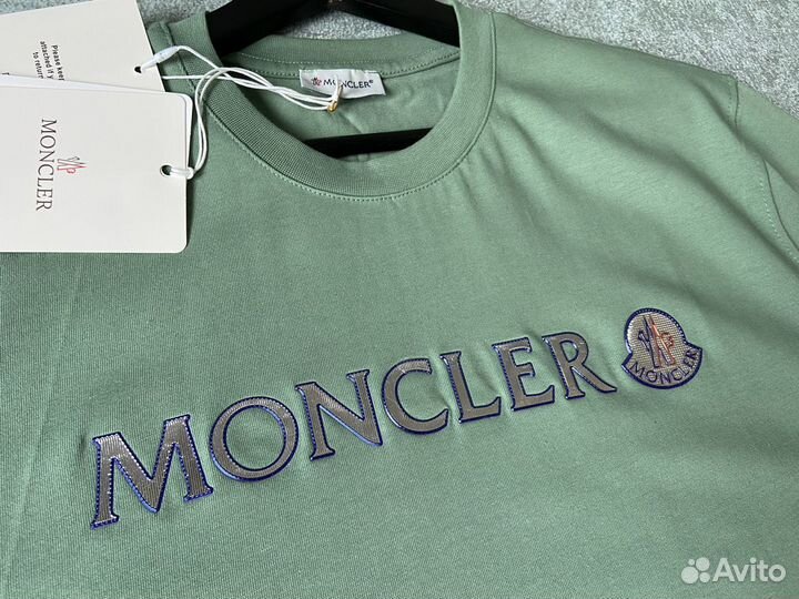 Футболка Moncler Премиум плотный хлопок