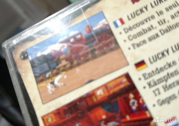 Lucky Luke для PS1 (PAL) Лицензия