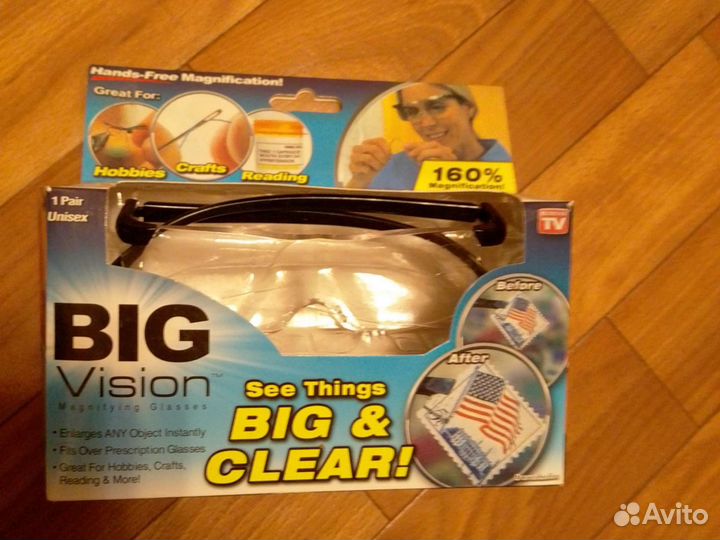 Очки для работы с мелкими предметами