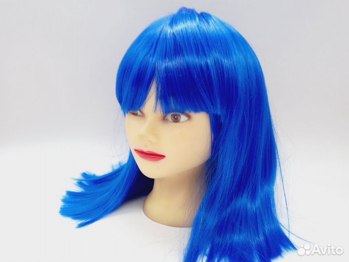 35752 Синтетический парик с челкой WoodFestival