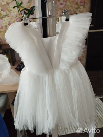 Платье для девочки на выпускной рост 128 134