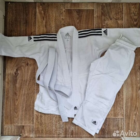 Новое Кимоно для дзюдо 120, Адидас
