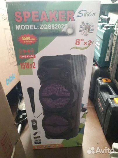 Портативная колонка Speaker ZQS8202S