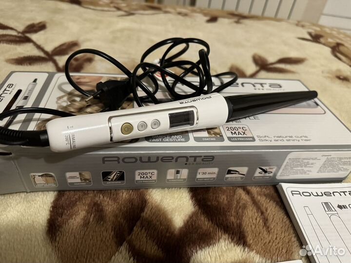 Конусная плойка для волос Rowenta