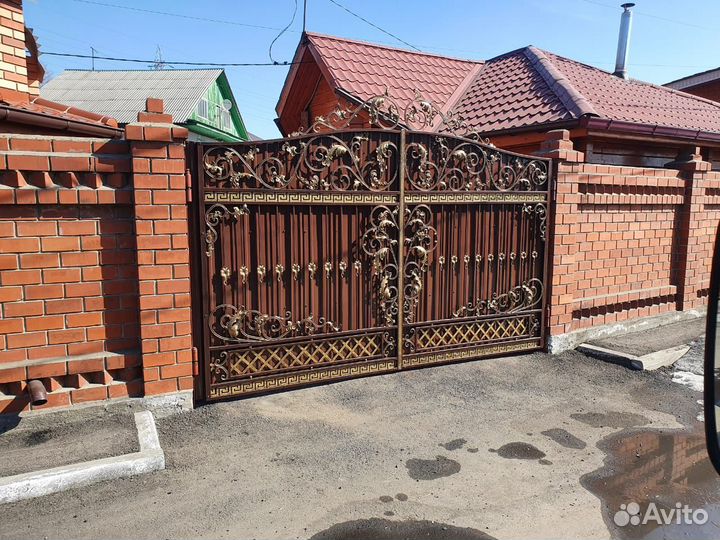 Кованые ворота