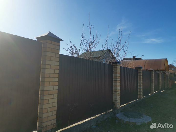 Забор для дома