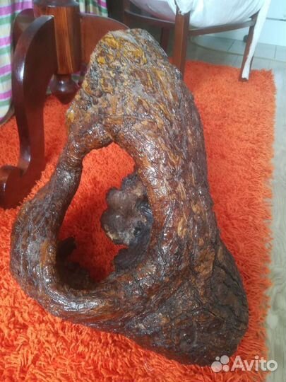 Натуральный пень, для интерьера