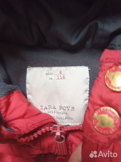 Демисезоннная куртка Zara boys 116