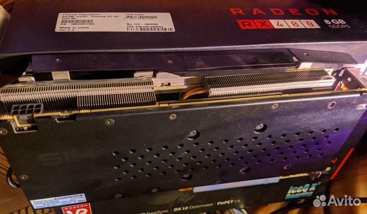 Видеокарта HIS AMD Radeon RX 480 IceQ X2 Roaring O