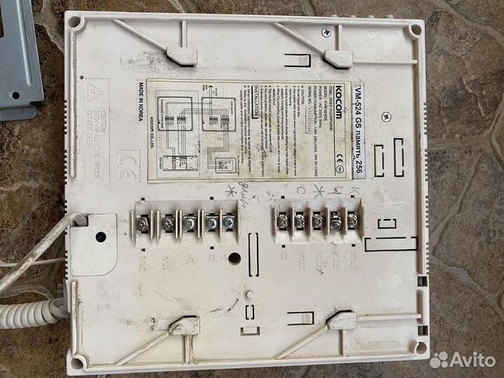 Видеодомофон Kocom KVM-524. Корея. Комплект