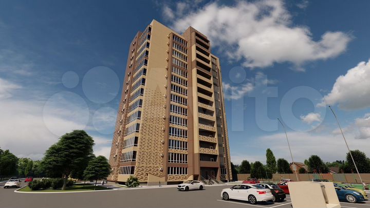 3-к. квартира, 82,3 м², 2/14 эт.