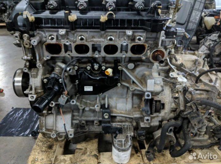 Двигатель двс 2 0 2.0 LF лф Mazda 3bk Мазда 3бк