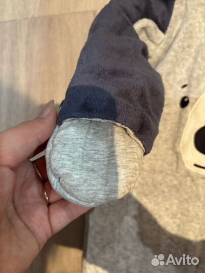 Теплый комбинезон Baby Go 68см