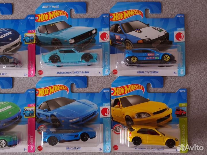 Машинки Hot Wheels