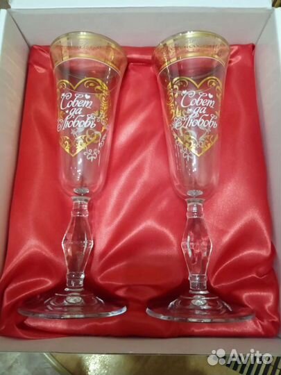 Фужеры свадебные