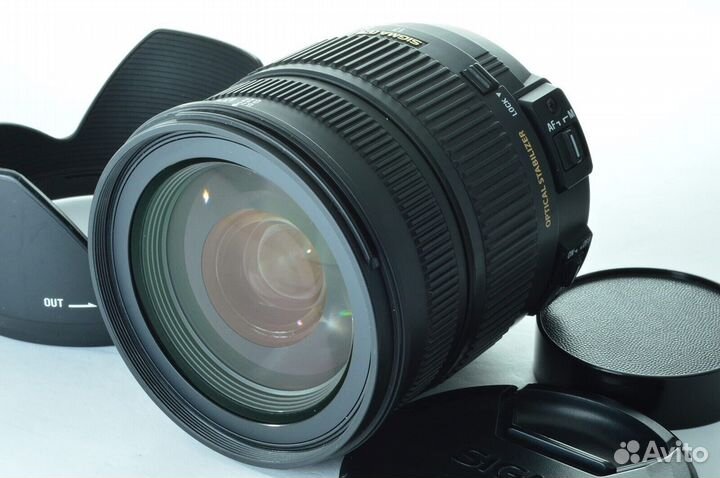 Sigma 17-70mm OS 2.8-4F Nikon состояние нового