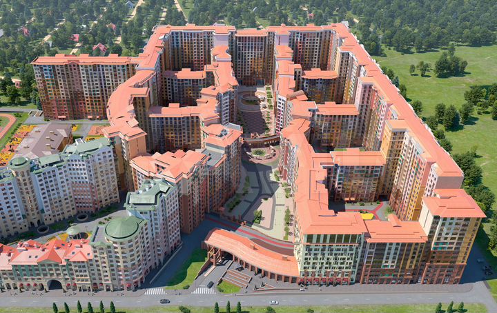 1-к. квартира, 43,4 м², 1/16 эт.