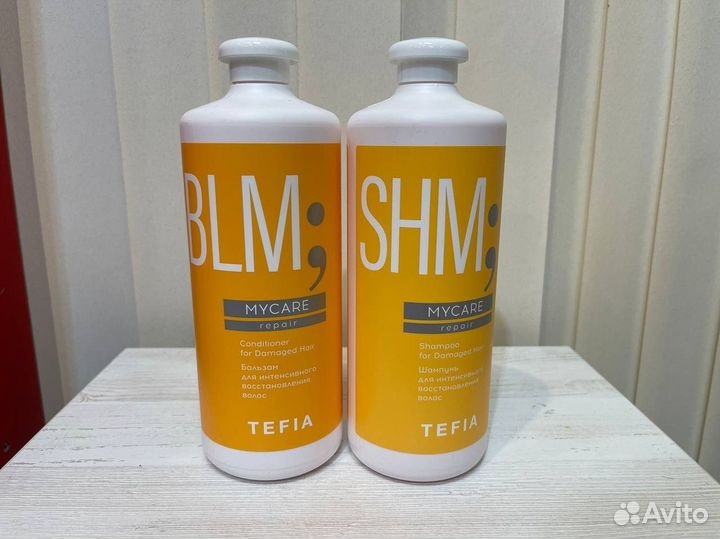 Шампунь бальзам уход Tefia