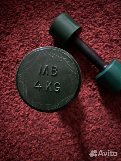 Гантели разборные по 4 кг (торг)