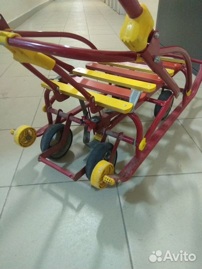 Санки на колесах