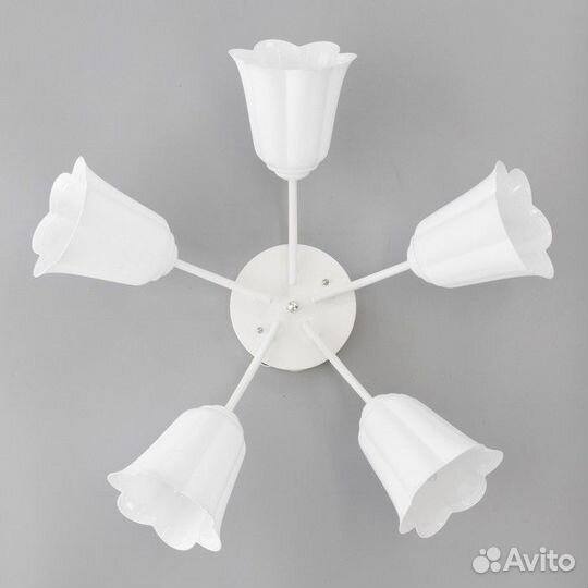 Люстра 'Онлайн' (цветок) 5х15Вт Е27 модель BR 0021