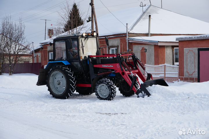 Погрузчик фронтальный пку-0.9 для мтз