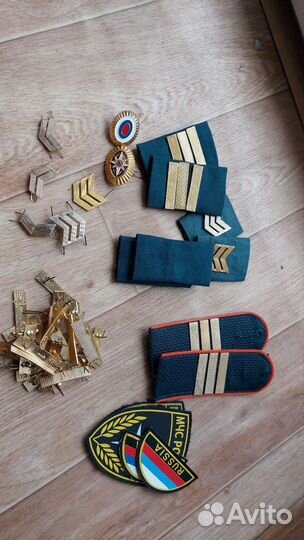 Погоны, лычки мчс