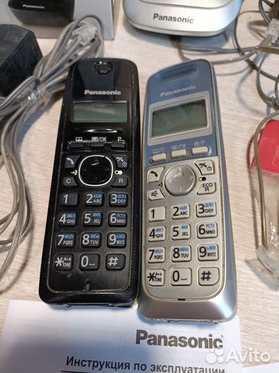 Радиотелефоны Panasonic KX-TG1611RU и KX-TGA250RU