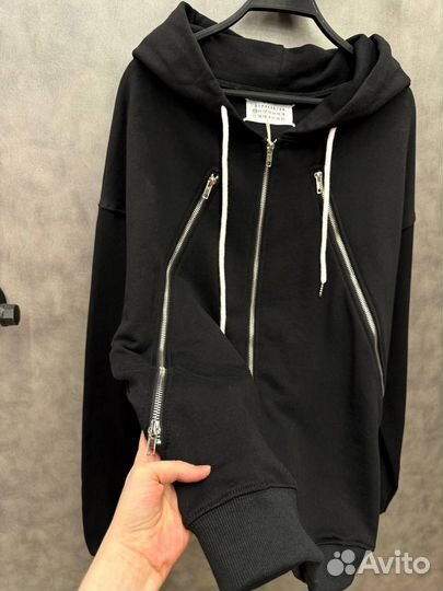 Зип худи maison margiela