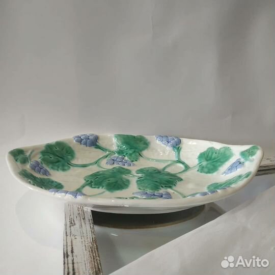 Блюдо Конаково зик виноград