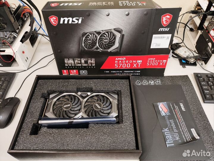 RX 5700 XT Msi Mech 8GB