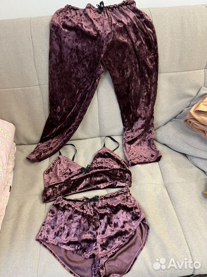 Костюм велюр новый