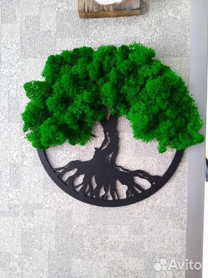 Дерево жизни. Стабилизированный мох