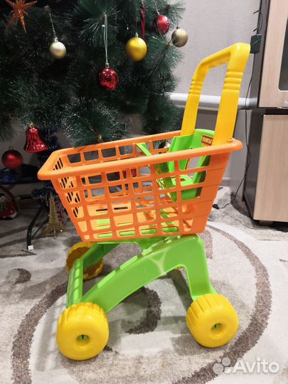 Тележка корзина детская игрушка