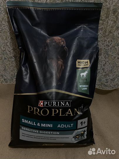 Корм для собак purina pro plan 7кг