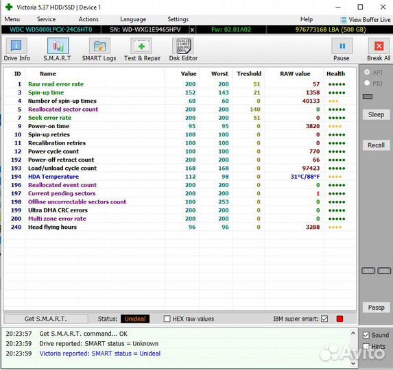 Hdd 500gb 2.5 Seagate-WD