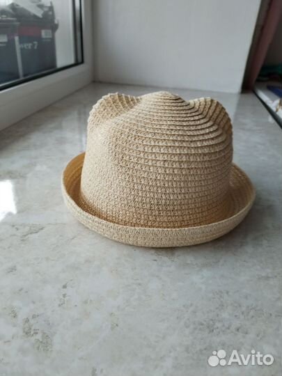 Соломенная шляпа для девочки