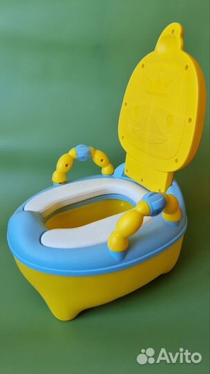 Горшок детский Уточка новый