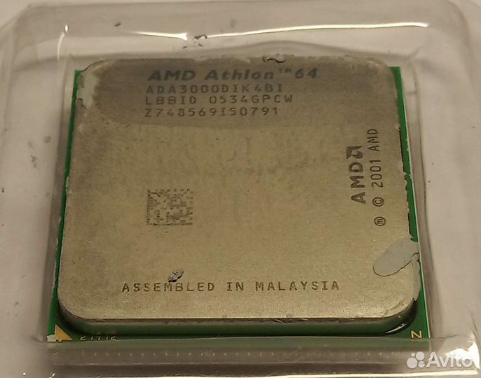 Процессор AMD Athlon 64 3000+