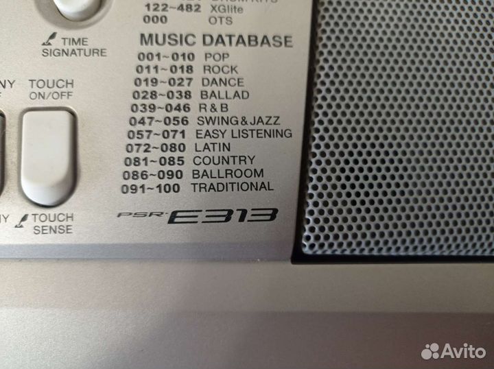 Синтезатор yamaha psr e313