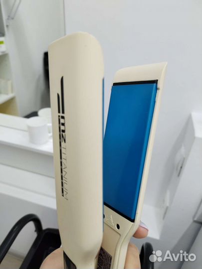 Новый MZ titanium утюжок титан широкий