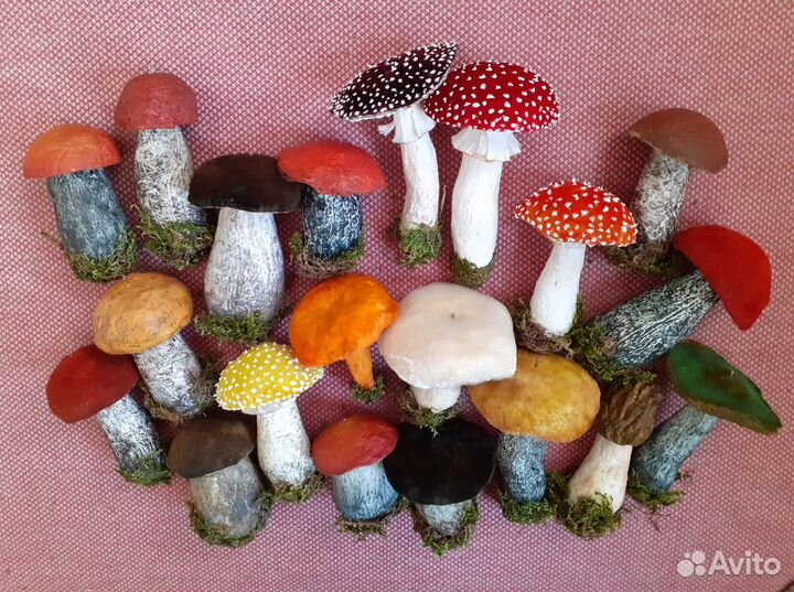 Ватные елочные игрушки