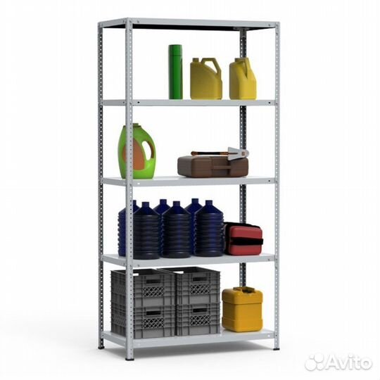 Стеллаж металлический MS strong 2200Х1500Х400 - 5