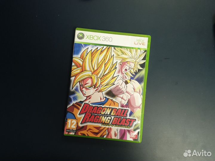 Dragon Ball Raging blast xbox 360 б/у