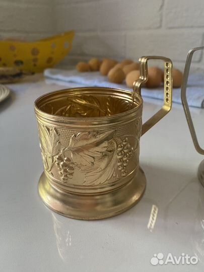 Подстаканник алюминий времен СССР