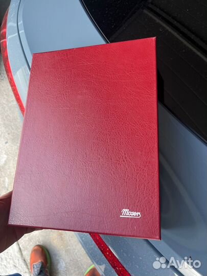 Набор 2 фужера под шампанское Moser's в упаковке