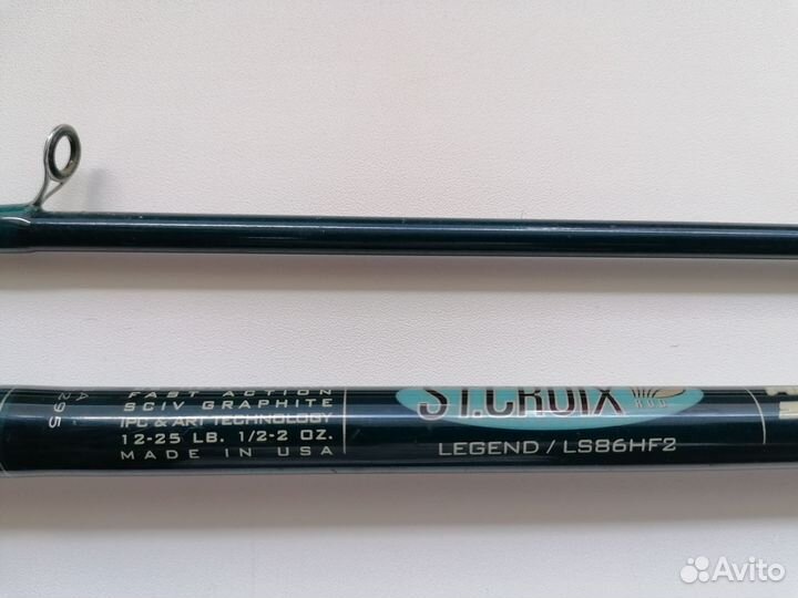 Спиннинг st croix legend 862hf2