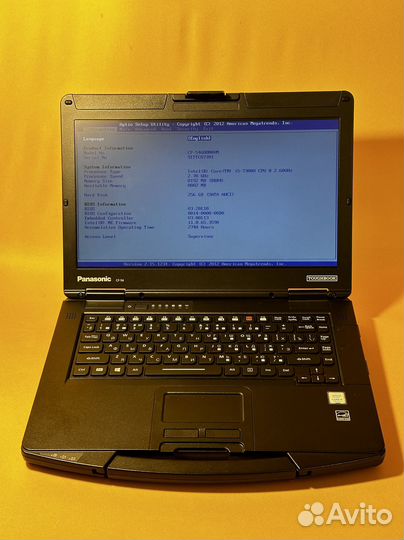 Защищенный ноутбук Panasonic CF-54 MK3 G088N0VM